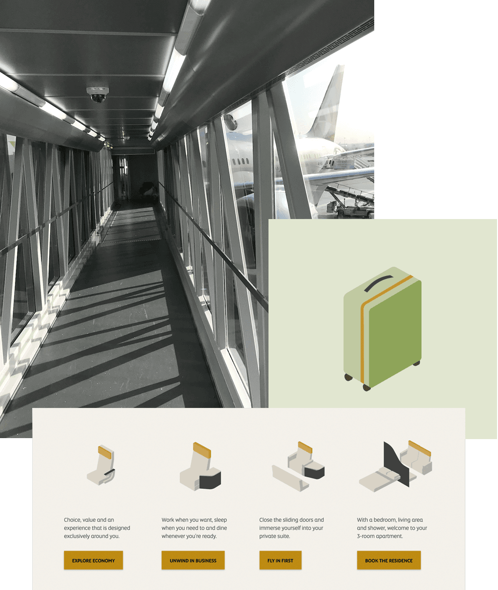 Baggage content redesign